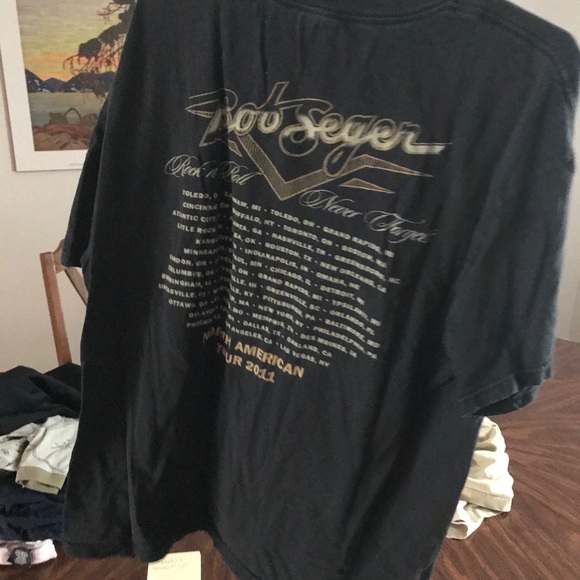 Bob seger tour date tee - Picture 3 of 5